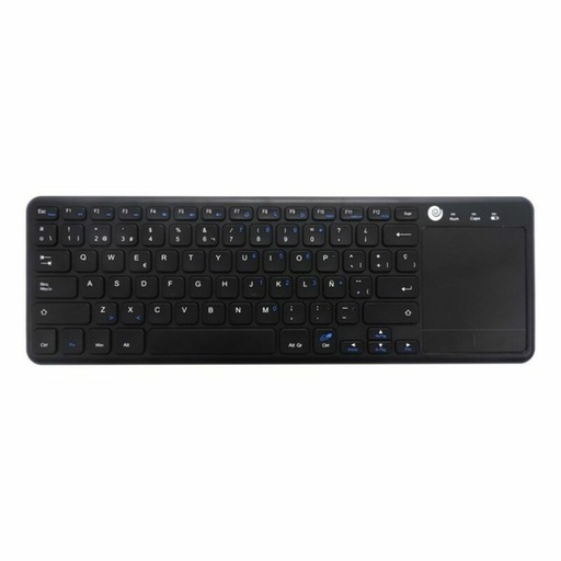 Teclado con Touchpad CoolBox CoolTouch Negro QWERTY