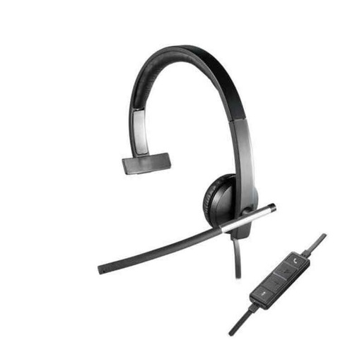 Auriculares con Micrófono Logitech 981-000514           Negro