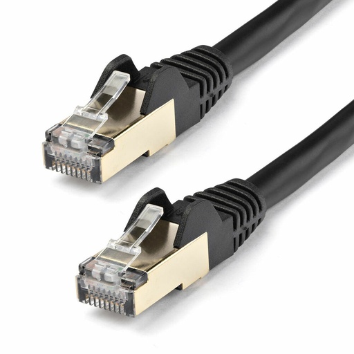 Cable de Red Rígido UTP Categoría 6 Startech 6ASPAT10MBK          10 m