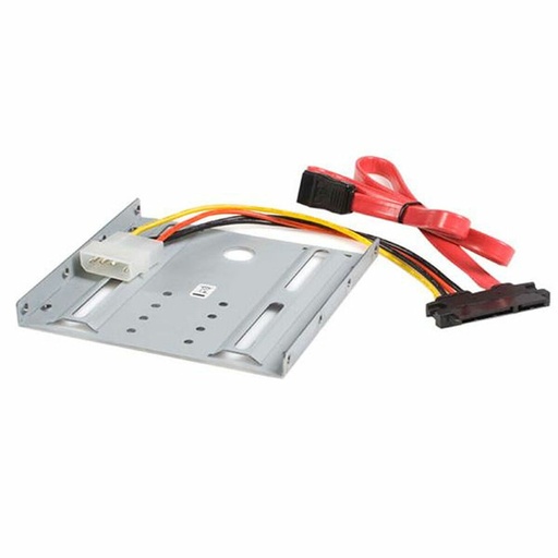 Adaptador SSD Startech BRACKET25SAT Blanco Negro 2,5" 2.5"