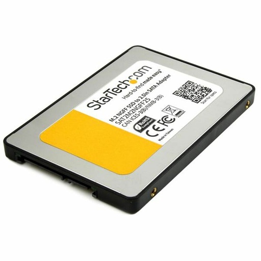Adaptador SATA Startech SAT2M2NGFF25 Negro 2,5" SSD M.2 SATA III 2.5"