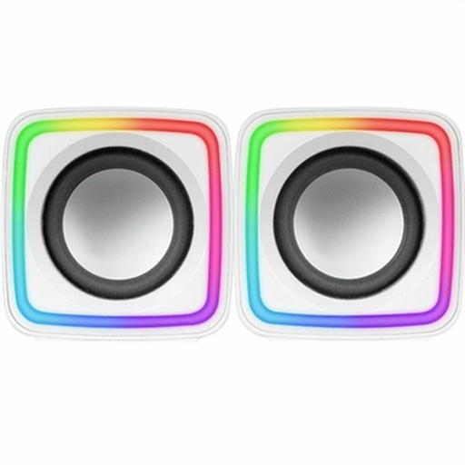 Altavoces PC Mars Gaming MSCUBEW 8W Blanco 4 W