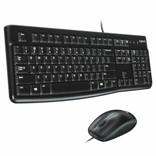 Teclado y Ratón Logitech 920-002547 Negro Portugués QWERTY