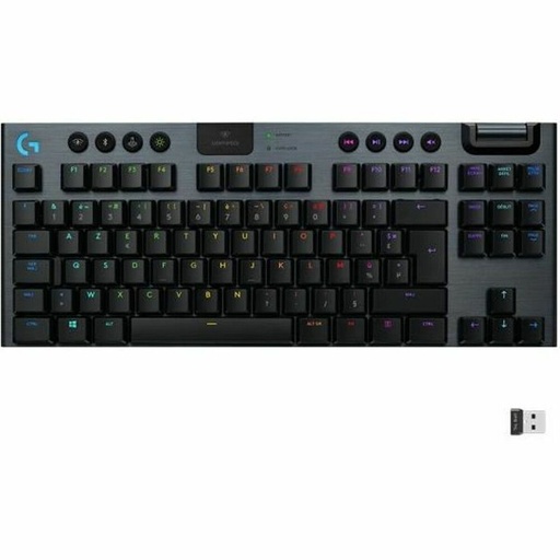Teclado Logitech G915 TKL AZERTY Francés Negro