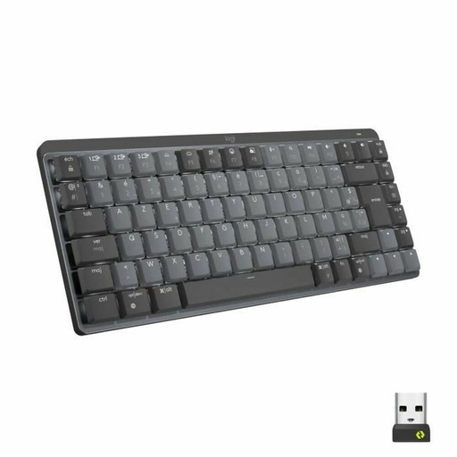 Teclado Logitech MX Mini Francés Gris oscuro AZERTY AZERTY
