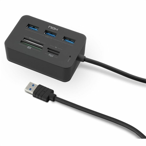 Lector de Tarjetas Externo Nox-Xtreme Lite Reader One Negro