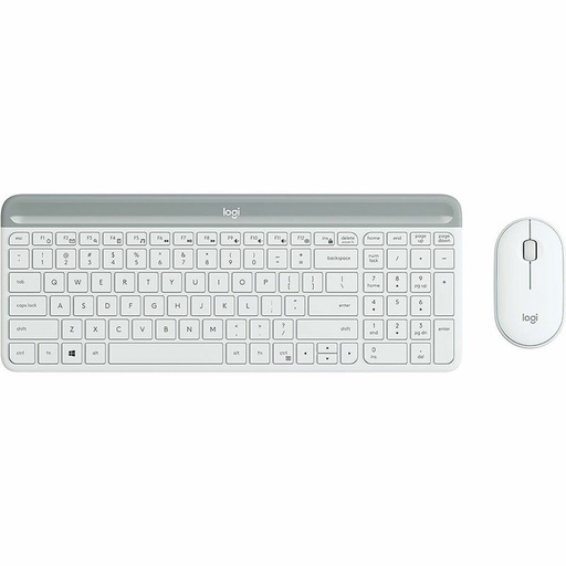 Teclado y Ratón Logitech 920-009199 Blanco Qwerty Español