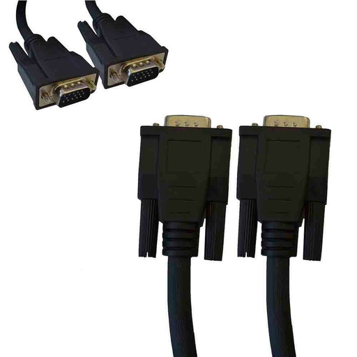 Cable SVGA EDM 51260 Negro 1,8 m