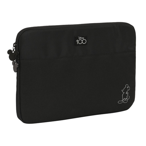Funda para Portátil Mickey Mouse Clubhouse Negro 34 x 25 x 2 cm