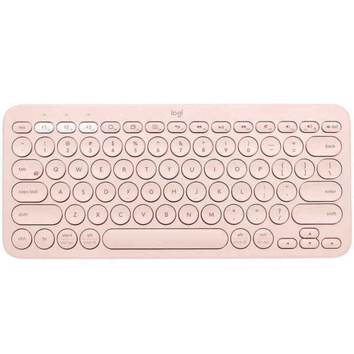 Teclado Inalámbrico Logitech K380  Rosa Qwerty Español