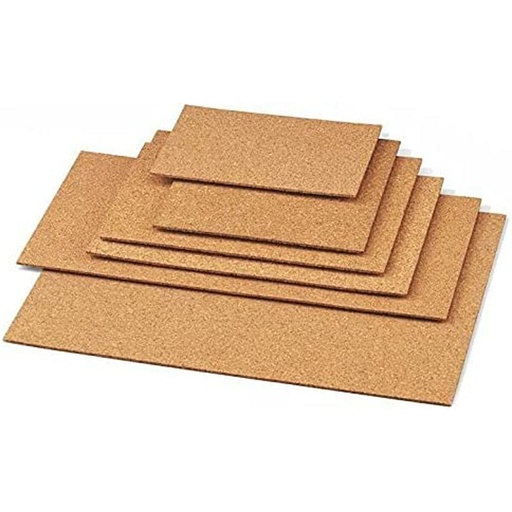 Material para Manualidades Faibo Corcho 45 x 60 cm (10 Piezas)
