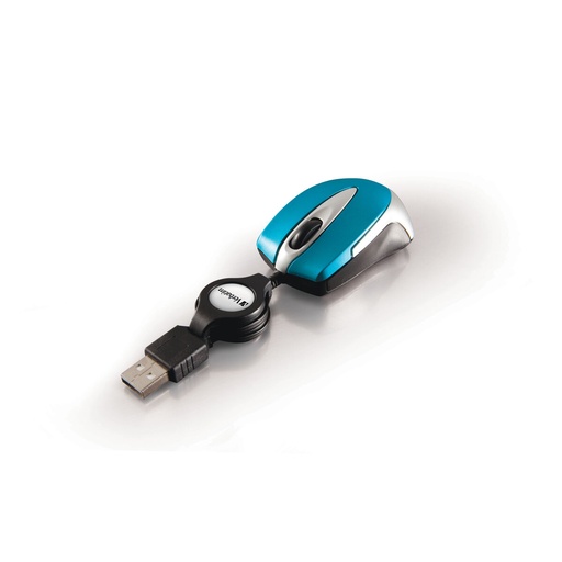 Ratón Óptico Mini Travel Verbatim 49022 Azul