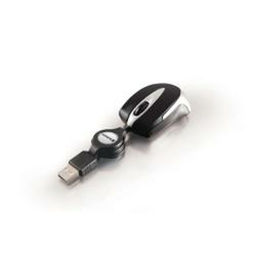 Ratón Óptico Mini Travel Verbatim GO MINI TRAVEL Negro