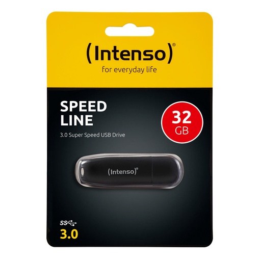 Memoria USB INTENSO 3533480 USB 3.0 32 GB Negro 32 GB DDR3 SDRAM