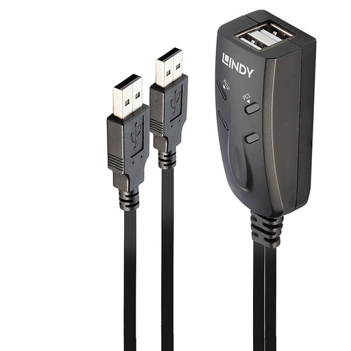 Cable KVM LINDY 32165 Negro
