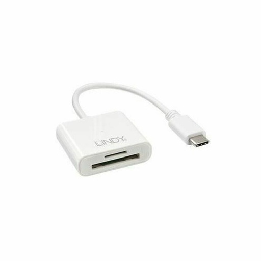 Lector de Tarjetas LINDY 43185 Blanco