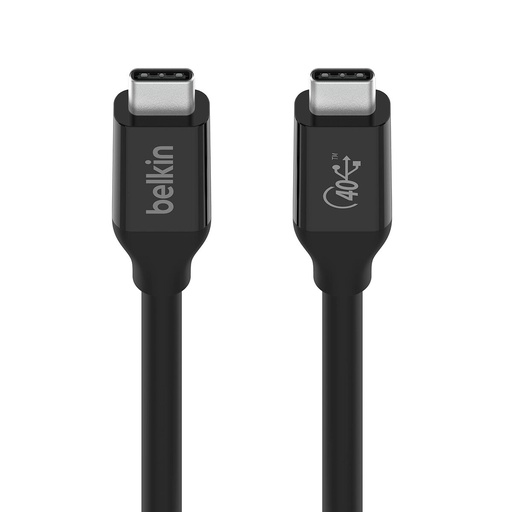Cable USB-C Belkin 0.8M01BT0.8MBK 80 cm Negro