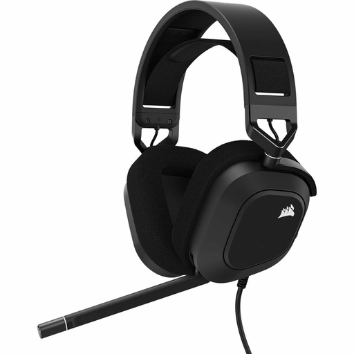 Auriculares con Micrófono Corsair HS80 RGB USB Negro