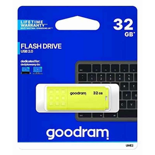 Memoria USB GoodRam UME2 Amarillo 32 GB (1 unidad)