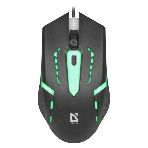 Ratón Óptico Defender HIT MB-601 Negro
