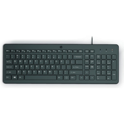Teclado HP 150 Negro