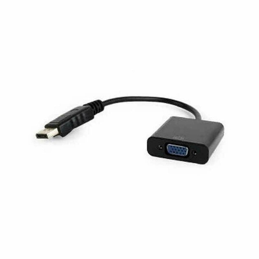 Adaptador DisplayPort a VGA GEMBIRD A-DPM-VGAF-02 Negro 15 cm