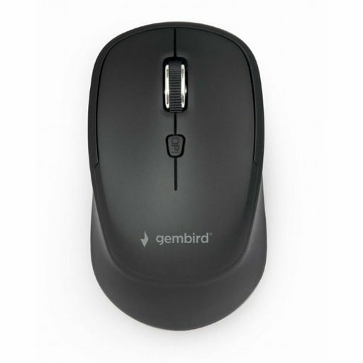 Ratón Inalámbrico Óptico GEMBIRD MUSW-4B-05 1600 dpi Negro