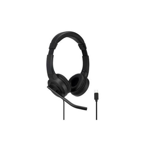 Auriculares con Micrófono Kensington H1000 Negro