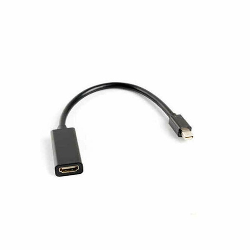 Adaptador Mini DisplayPort a HDMI Lanberg AD-0005-BK Negro 20 cm