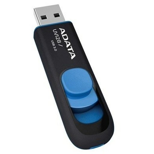 Memoria USB Adata DashDrive UV128 32GB Azul Negro 32 GB
