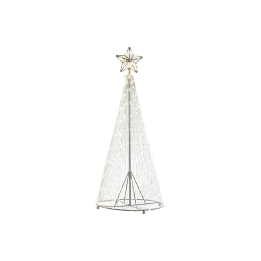 Christmas Tree DKD Home Decor Silver Metal 25 x 25 x 60 cm