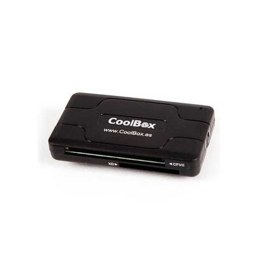 Lector de Tarjetas CoolBox CRCOOCRE050 Negro (Reacondicionado A)