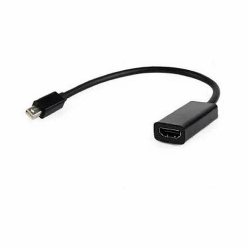 Adaptador Mini DisplayPort a HDMI GEMBIRD CA1132067 Negro