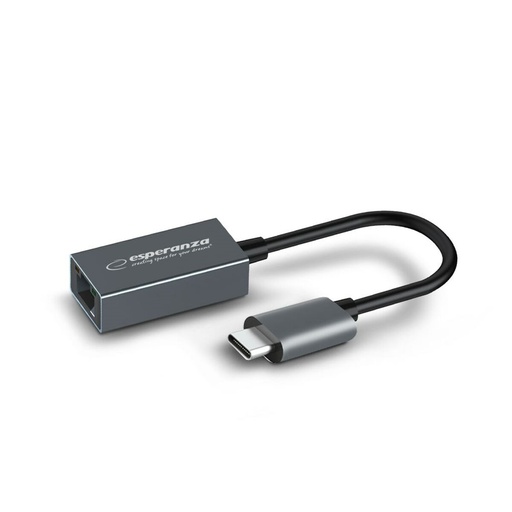 Adaptador USB-C a Ethernet Esperanza ENA102
