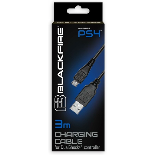 USB Cable to micro USB Blackfire PS4 Black