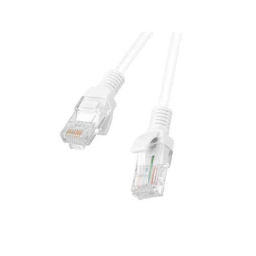 Cable de Red Rígido UTP Categoría 5e Lanberg PCU5-10CC-0300-W Blanco 3 m