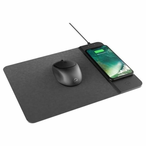 Ratón con Alfombrilla de Carga Inalámbrica Mobility Lab ML305332 Negro