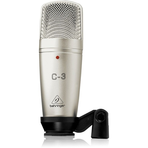 Micrófono Behringer C-3 Plateado