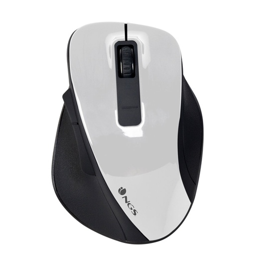 Ratón Inalámbrico NGS BOWWHITE Blanco 1600 dpi (1 unidad)