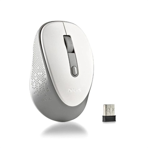 Ratón NGS DEWWHITE Blanco 1600 dpi (1 unidad)