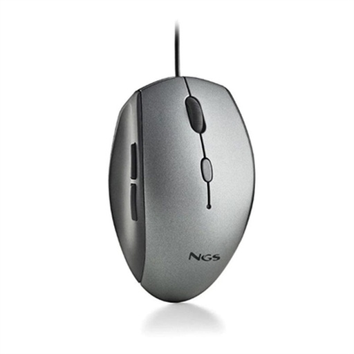 Mouse NGS MOTHGRAY Grey 1600 dpi (1 Unit)