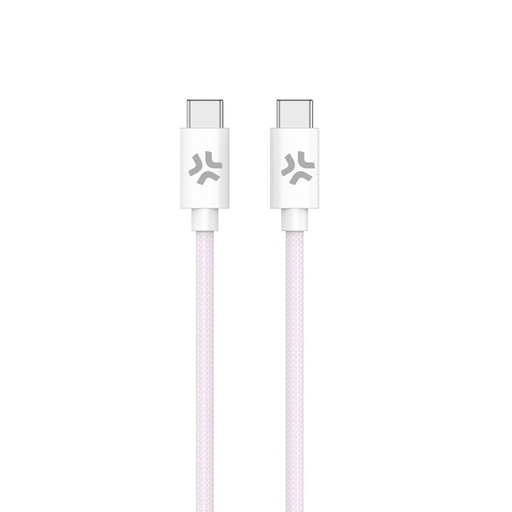 USB-C Cable Celly USBCUSBCCOTTPK Pink 1,5 m