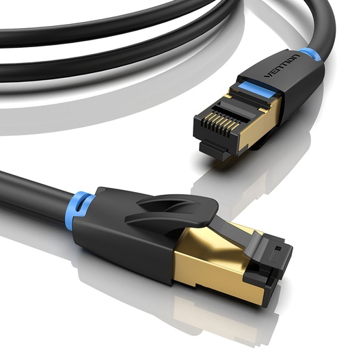 Cable de Red Rígido UTP Categoría 6 Vention IKABL Negro 10 m