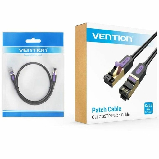 Cable de Red Rígido FTP Categoría 7 Vention ICDBJ Negro 5 m