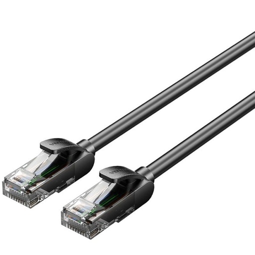 Cable de Red Rígido UTP Categoría 5e Vention IABBM Negro 12 m