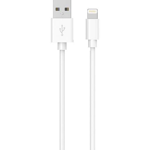 Cable USB Bigben WCBLMFI2MW Blanco 2 m