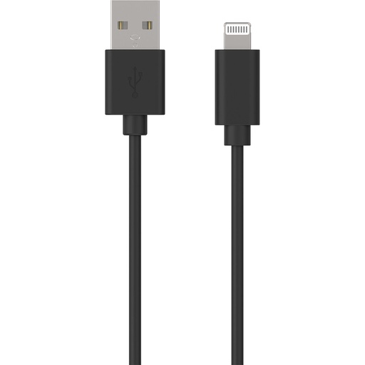 USB Cable Bigben CBLMFI2MB Black 2 m