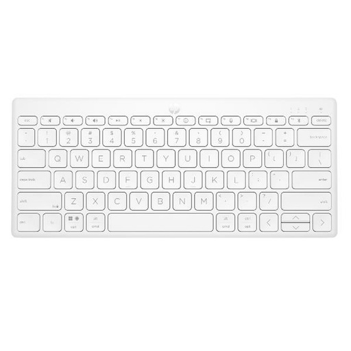 Teclado Bluetooth HP 350 Qwerty Español Blanco