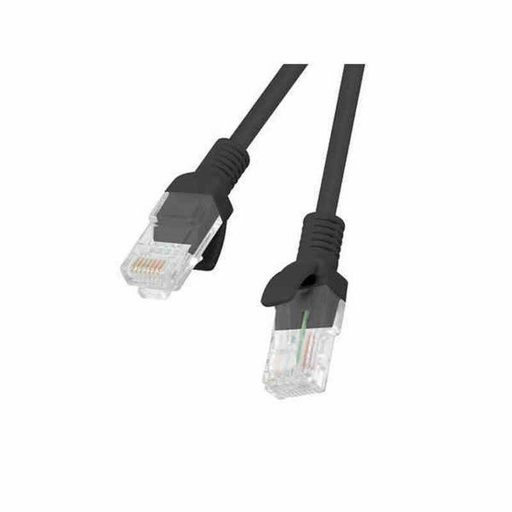 Cable de Red Rígido UTP Categoría 5e Lanberg PCU5-10CC-1000-BK Negro 10 m