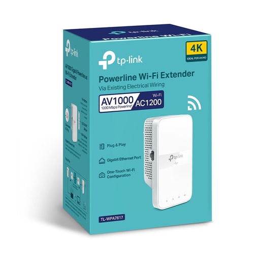 Adaptador PLC TP-Link TL-WPA7617